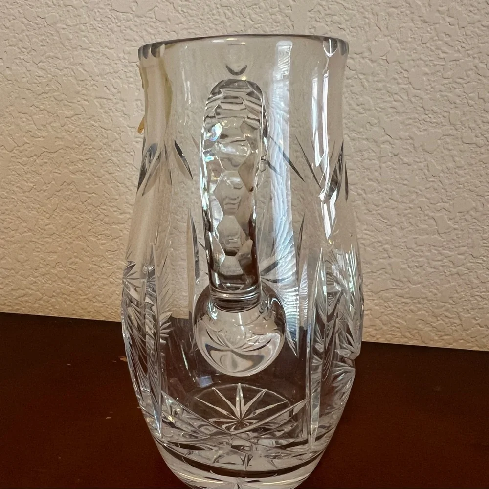 Catherine By Spode Crystal 30 oz Pitcher Genuine Handcut Lead Crystal
